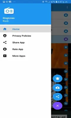 Ringtones de Rock android App screenshot 0